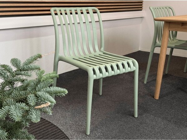 Scaun din plastic TREGO, alb