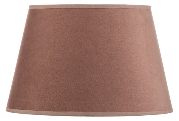 Duolla Abajur Cone înălțime 18 cm, roz/auriu, Roz / Rosé, Țesătură / Textil