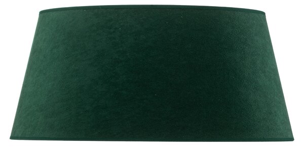 Duolla Abajur Cone înălțime 22,5 cm, verde închis/auriu, Verde, Țesătură / Textil