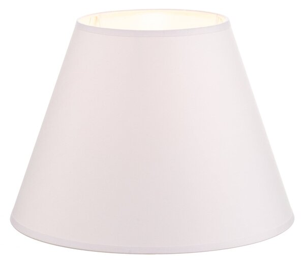 Duolla Abajur Sofia Înălțime 21 cm, alb, Alb, Țesătură / Textil