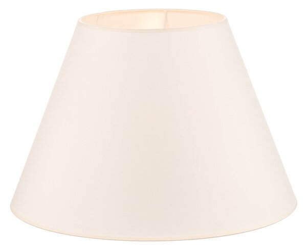 Duolla Abajur Sofia Înălțime 31 cm, ecru/alb, Alb, Țesătură / Textil