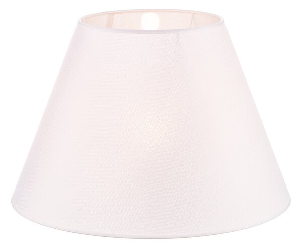 Duolla Abajur Sofia Înălțime 31 cm, alb veroni, Alb, Țesătură / Textil