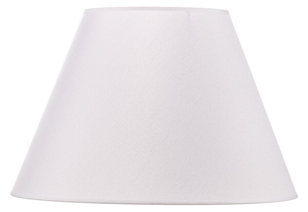 Duolla Abajur Sofia Înălțime 31 cm, alb veroni, Alb, Țesătură / Textil