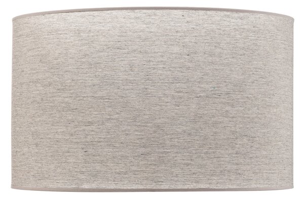 Duolla Abajur Roller, gri, Ø 50 cm, înălțime 30 cm, Gri, Țesătură / Textil