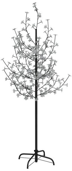 Copac cu flori de cireș, alb cald, 200 LED-uri, 180 cm