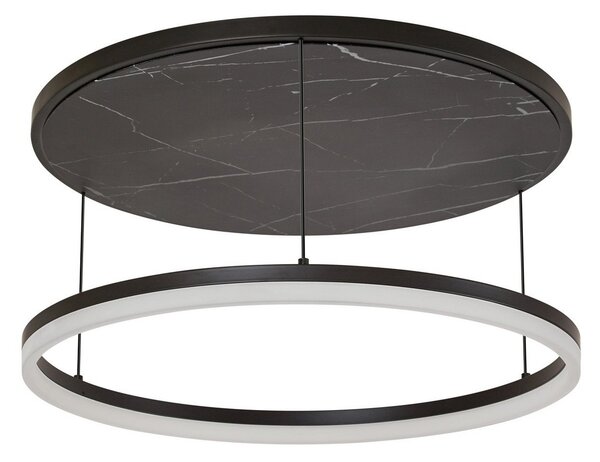 Plafoniere Lucande, Orven, reglabil, Negru, Camera de zi, Metal, Modern