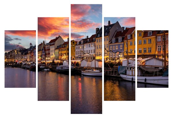 Tablou - Nyhavn, Copenhaga (150x105 cm)