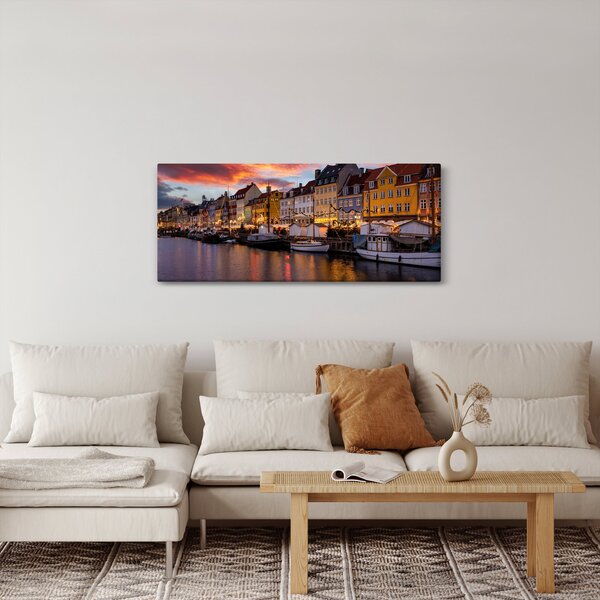 Tablou - Nyhavn, Copenhaga (120x50 cm)