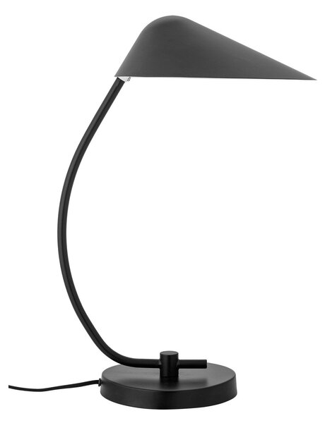Lampă de masă Bloomingville, Nisella, Negru, Camera de zi, Metal, Modern