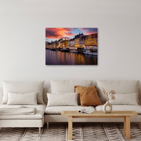 Tablou - Nyhavn, Copenhaga (70x50 cm)