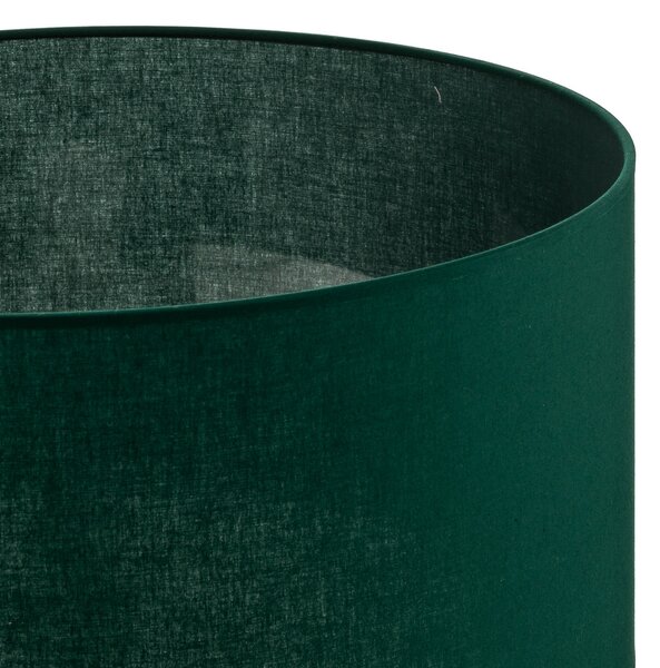 Duolla Abajur Roller, verde, Ø 50 cm, înălțime 24 cm, Verde, Țesătură / Textil