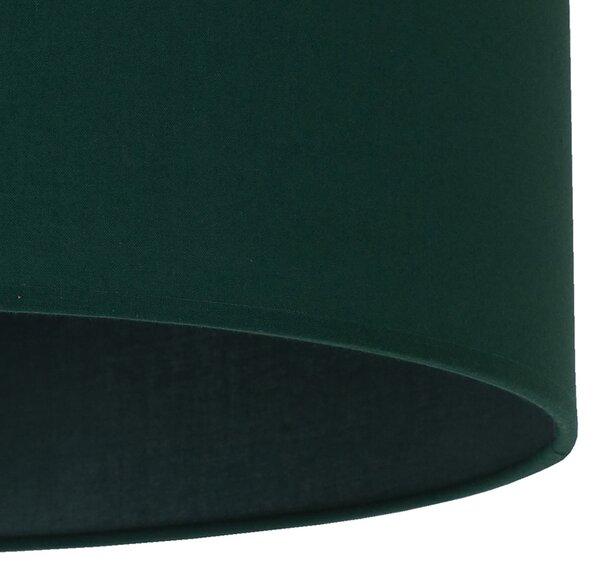 Duolla Abajur Roller, verde, Ø 40 cm, înălțime 22 cm, Verde, Țesătură / Textil
