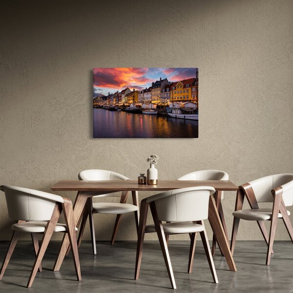 Tablou - Nyhavn, Copenhaga (90x60 cm)