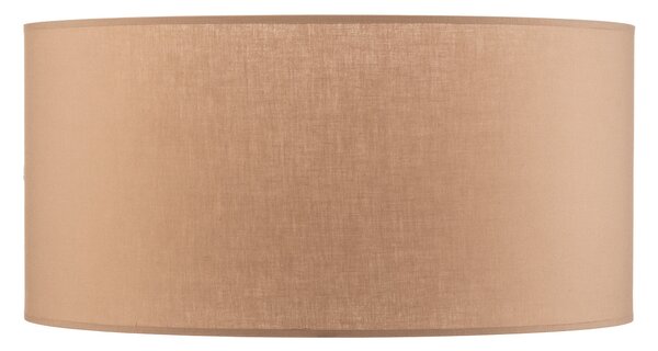 Duolla Abajur Roller, cappuccino, Ø 50cm, înălțime 24cm, Maro / Rugină, Țesătură / Textil