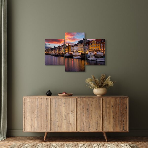 Tablou - Nyhavn, Copenhaga (90x60 cm)