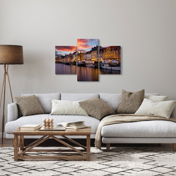 Tablou - Nyhavn, Copenhaga (90x60 cm)