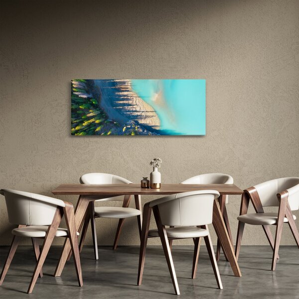 Tablou - Vedere la lac (120x50 cm)