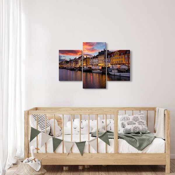 Tablou - Nyhavn, Copenhaga (90x60 cm)