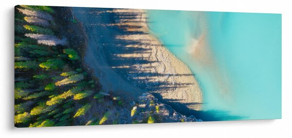 Tablou - Vedere la lac (120x50 cm)