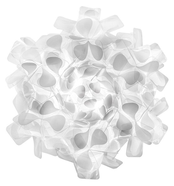 Lampă de perete Slamp, Clizia Mama Non Mama, reglabil, Alb, Camera de zi, Plastic, Design