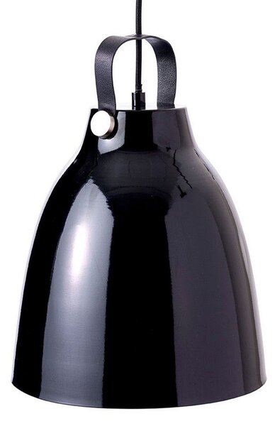 Dyberg Larsen Copenhagen Pendul negru Ø 19,5 cm, reglabil, Negru, Camera de zi / sufragerie, Metal, Scandinavă