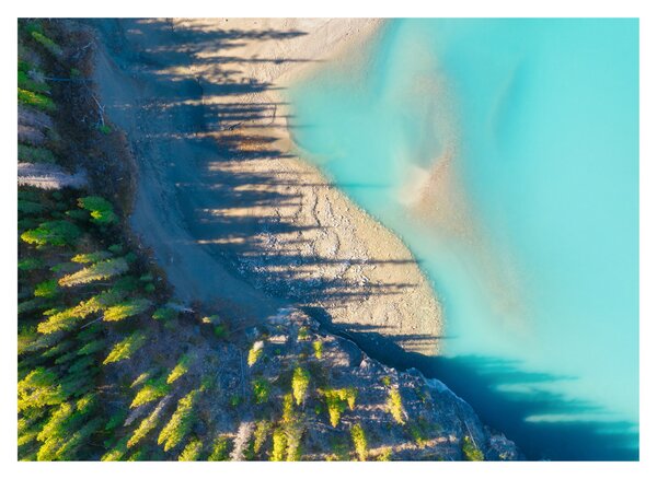 Tablou - Vedere la lac (70x50 cm)
