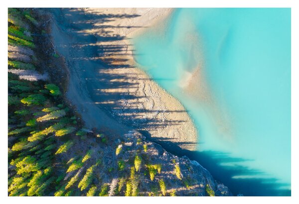 Tablou - Vedere la lac (90x60 cm)