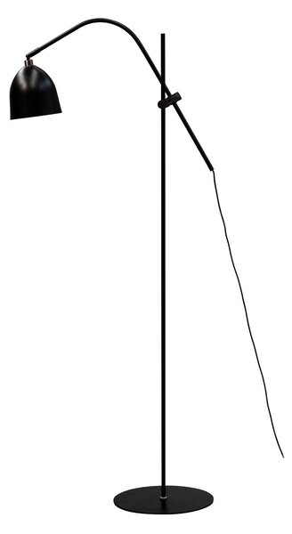 Dyberg Larsen Easton lampadar, negru, Negru, Camera de zi / sufragerie, Metal, Scandinavă, Lumină de lectură