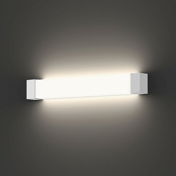 DOTLUX TRENDO LED oglindă cu LED-uri fără senzor, Gri, Baie, Plastic, Perete unghiular