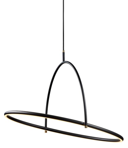 Lustră Pendul Halo Design, TILT, reglabil, Sala de mese, Metal, Design