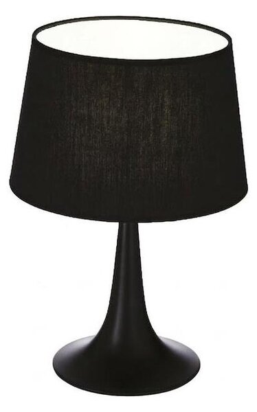 Lampă de masă Ideal Lux LONDON, 1xE27/60W/230V, negru