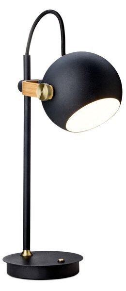 Lampă de masă Halo Design, DC PORTABLE, reglabil, Camera de zi, Metal, Design