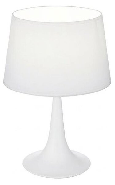 Ideal Lux - Lampă de masă LONDON 1xE27/60W/230V albă
