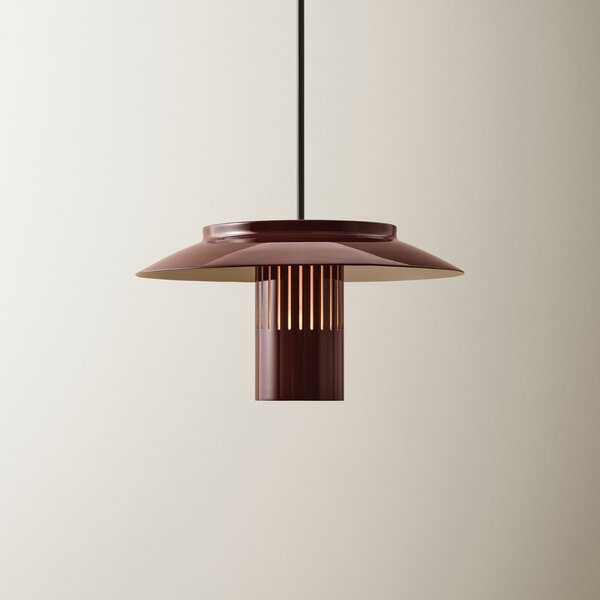 Lustră Pendul Pholc, Lille 24, reglabil, Maro / Rugină, Bucătărie, Aluminiu, Design
