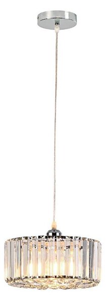 Pendul pe cablu VETRO 1xE27/60W/230V crom lucios