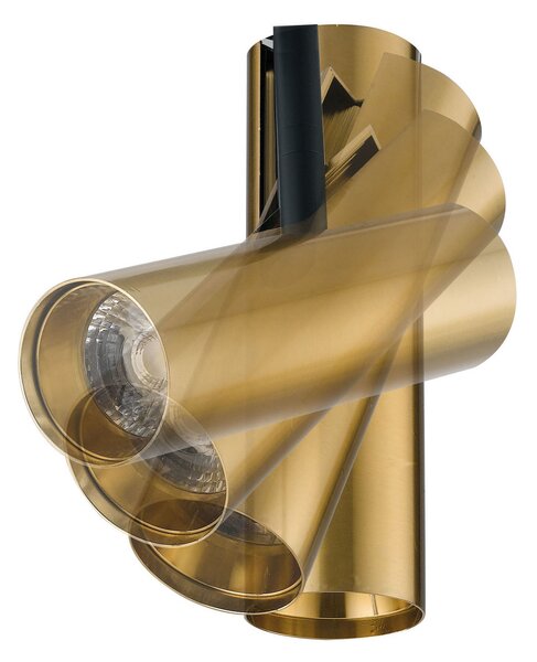 Eco-Light Rocket 7W 3,000K auriu LED track spotlight, Auriu / Alamă, Metal, Modern