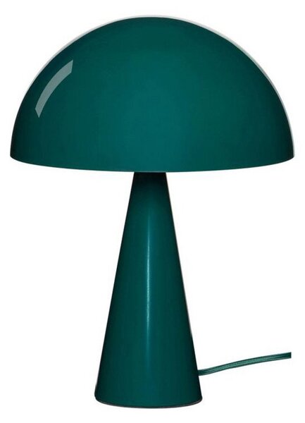 Lampă de masă Hübsch, Mush Mini, Verde, Camera de zi, Metal, Modern