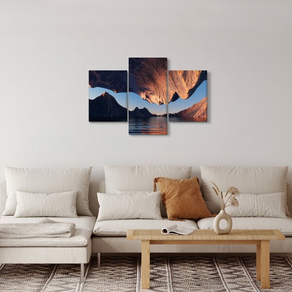 Tablou - Faleze 3D (90x60 cm)