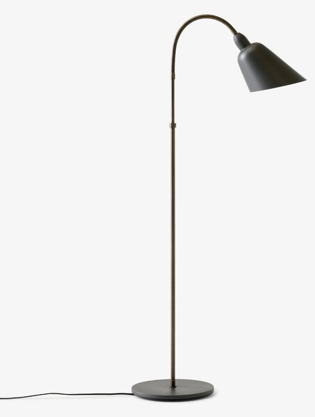 Lampadar &Tradition, Bellevue AJ7, Bronz / Alamă Veche, Camera de zi, Metal, Design