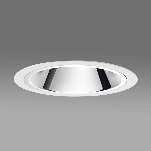 Egger Licht EGG DLS lumină încastrată Centro, alb, Ø 11,5 cm, 3.000 K 75°, Alb, Hol, Metal, Modern, Plafon încastrat