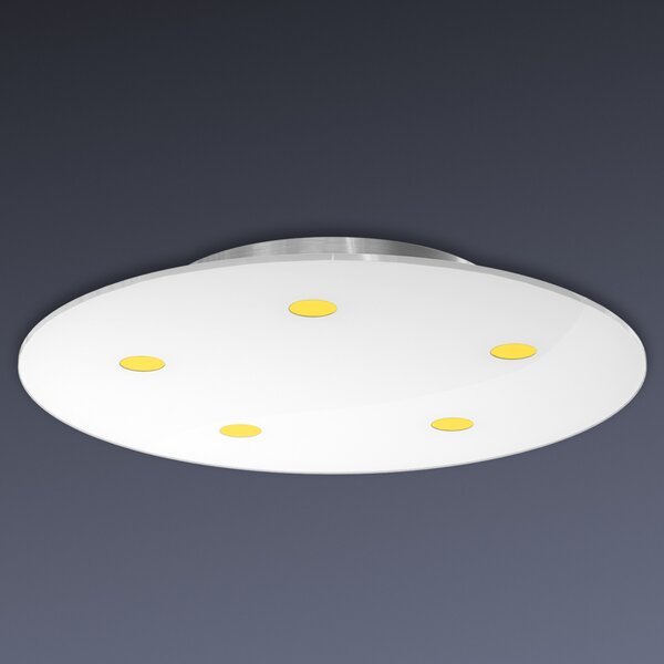 Evotec Sunia plafonieră LED, reglabilă, reglabil, Alb, Camera de zi / sufragerie, Metal, Modern