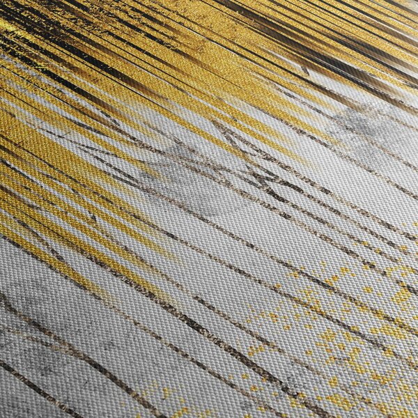Tablou - Linii de aur (120x50 cm)