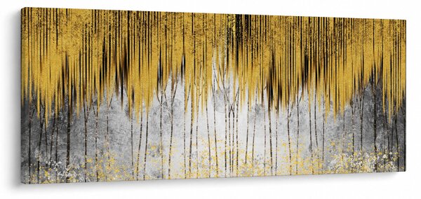 Tablou - Linii de aur (120x50 cm)