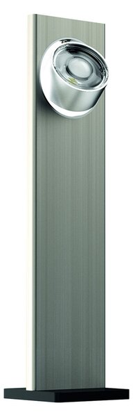 Evotec Light Wave lampă de masă LED, cu variator tactil, reglabil, Gri, Camera de zi / sufragerie, Metal, Modern