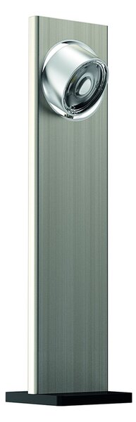 Evotec Light Wave lampă de masă LED, cu variator tactil, reglabil, Gri, Camera de zi / sufragerie, Metal, Modern