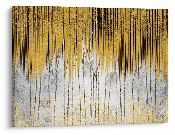 Tablou - Linii de aur (70x50 cm)