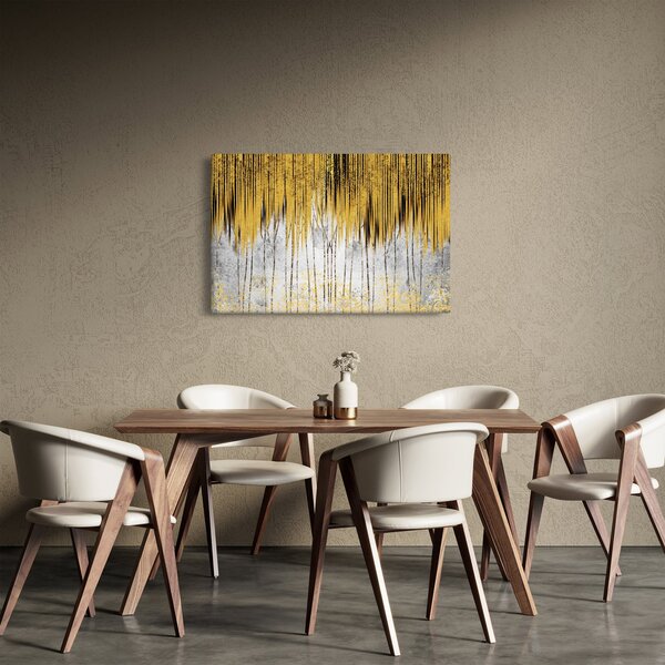 Tablou - Linii de aur (90x60 cm)