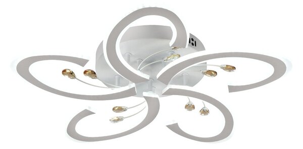 Plafoniera LED Erste Tasha 100W 10800lm Alb Dimabilă 3CCT 600x600x80mm Telecomandă Inclusă Corp Iluminat Modern Interior Eficient Elegant
