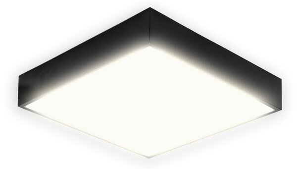 Plafoniera Erste Ruut LED 24W 30cm IP54 Patrată cu DIP CCT Ajustabilă, Corp Iluminat Modern Alb pentru Baie Bucătărie Exterior Protejat Eficient