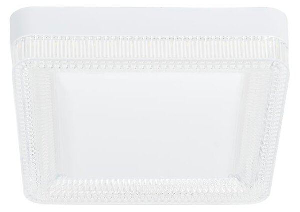 Aplica LED Homelight HL-A2 Patrat 18x18cm 23W 3105lm 6500K Alb IP20 - Corp Iluminat Modern Eficient pentru Interior, Bucatarie, Birou, Atelier